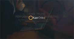 Desktop Screenshot of kaeronline.com